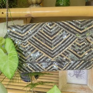 Lulu's Beaded Clutch - Roomy!
